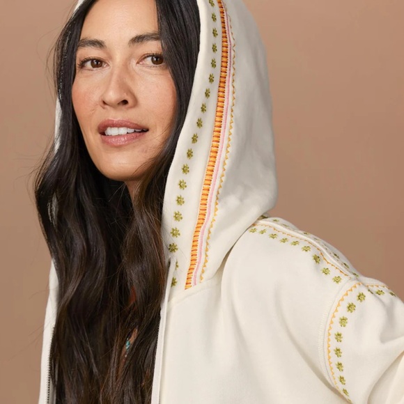 DRIFTWOOD Boho Adella Geo Hoodie Large L - Picture 3 of 6